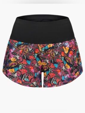 🦋Women's Shredly Shorts Black Athletic Short : Flutter Size Medium